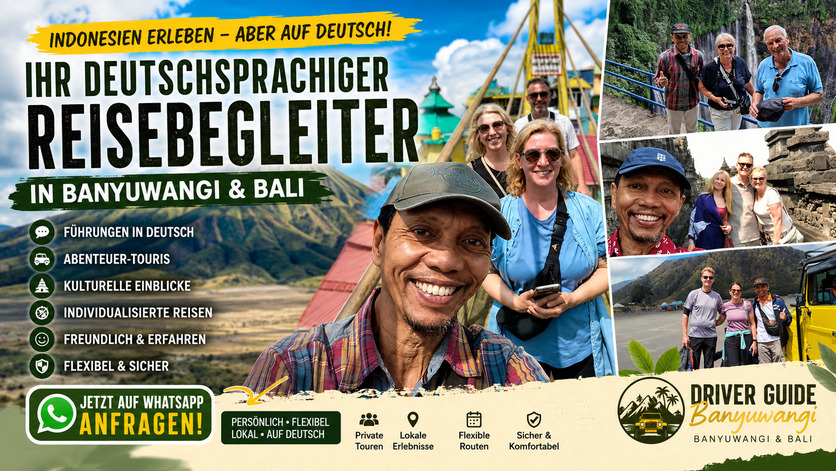 Deutschsprachiger Driver Guide Banyuwangi